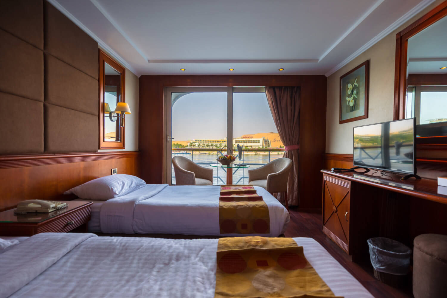 Traversée du Nil sur Royal Ruby en Egypte