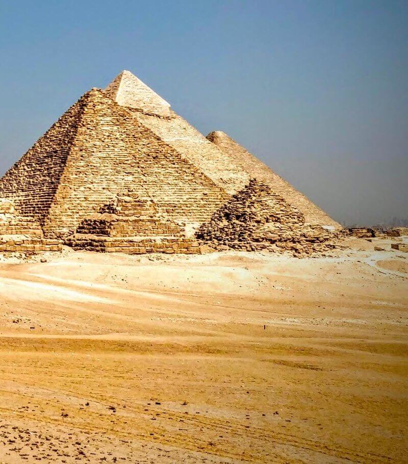 Pyramides de Giseh en Egypte