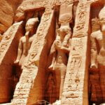 Temple d'Abou Simbel en Egypte