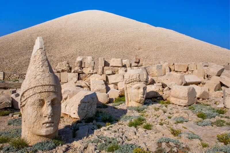 Le Mont Nemrut en Turquie